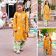 Kesari-Embroidered Farshi-3 Piece Kids Set