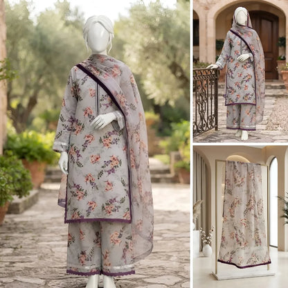 Shaira-Floral Print-3 Piece Set