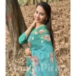 kollol - Floral Printed Synthetic Saree