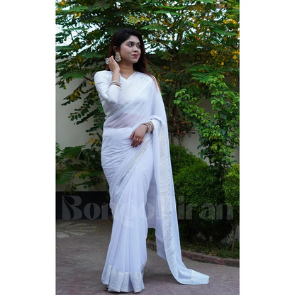 Aahir - Georgette Stonework Saree