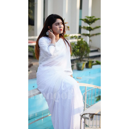 Aahir - Georgette Stonework Saree