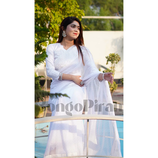 Aahir - Georgette Stonework Saree