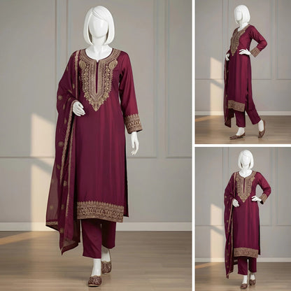 Meerab – Sequin Embroidered Suit Set