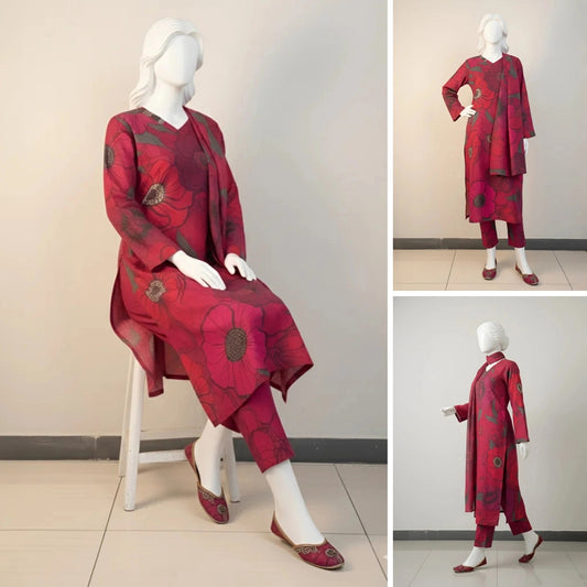 Aurora Rose - Floral Printed Suit Set