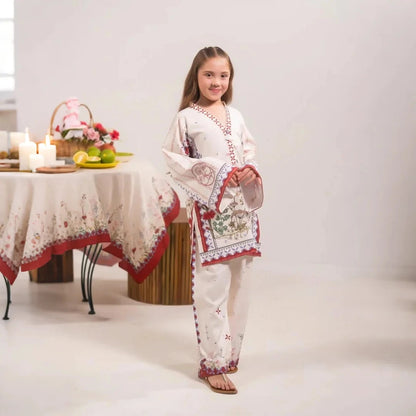 Afiya-Digital Print-2 Piece Kids Set