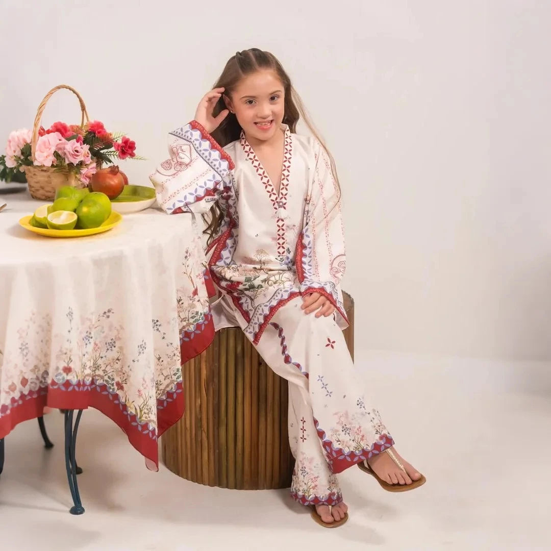 Afiya-Digital Print-2 Piece Kids Set