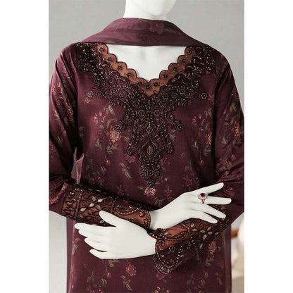 Afsana-Floral Embroidered-3 Piece Set