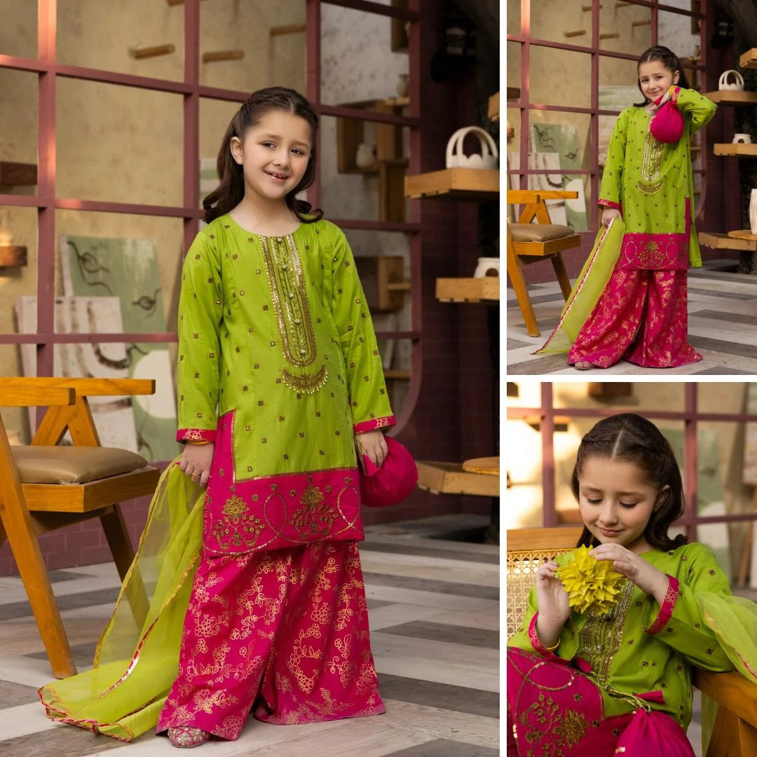 Anabia-Sharara-4 Piece Kids Set