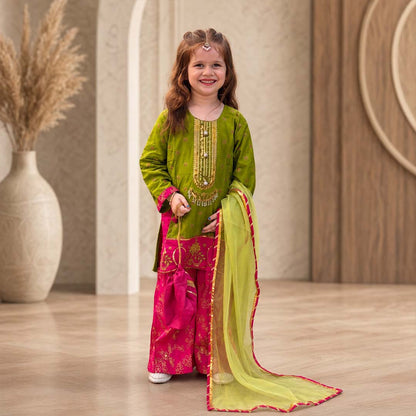 Anabia-Sharara-4 Piece Kids Set