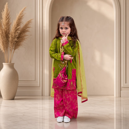 Anabia-Sharara-4 Piece Kids Set