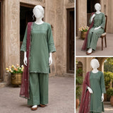 Esha - Embroidered - 3 Piece Set