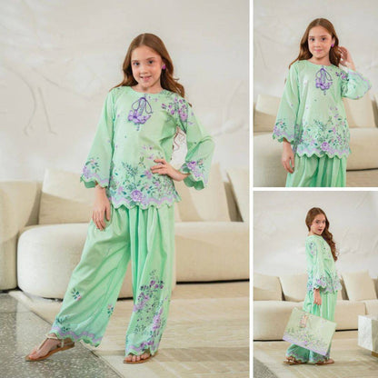 Fiza-Floral Print-2 Piece Kids Set