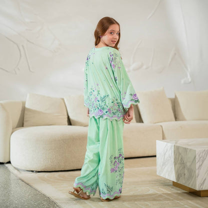 Fiza-Floral Print-2 Piece Kids Set