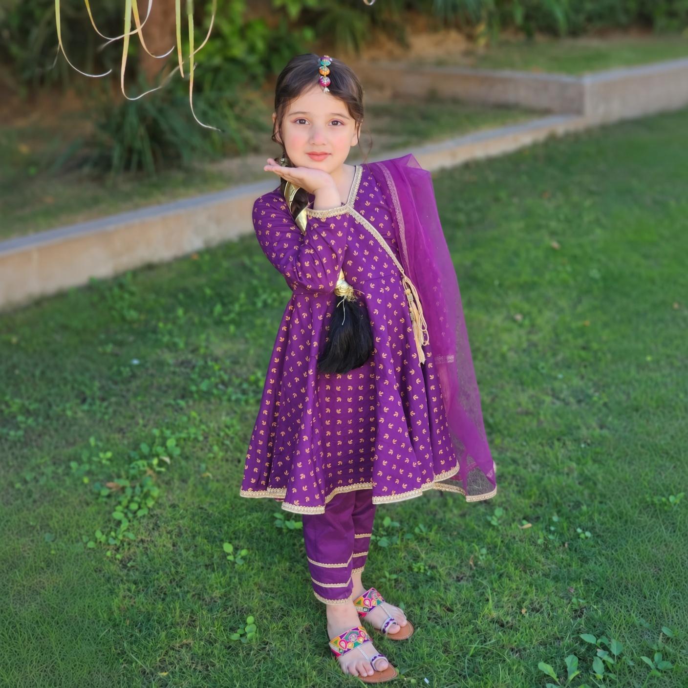 Hibba-Angrakha-3 Piece Kids Set
