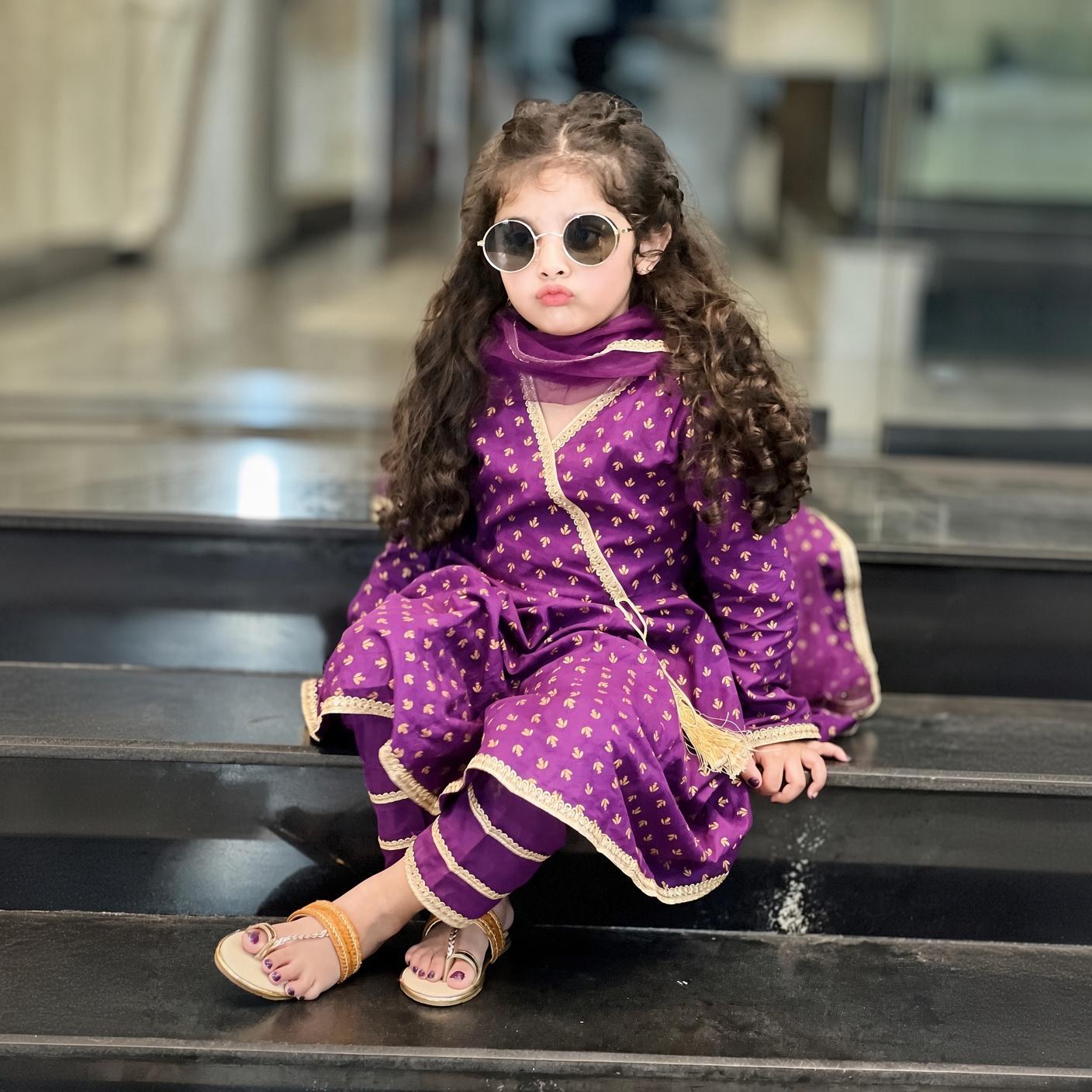 Hibba-Angrakha-3 Piece Kids Set