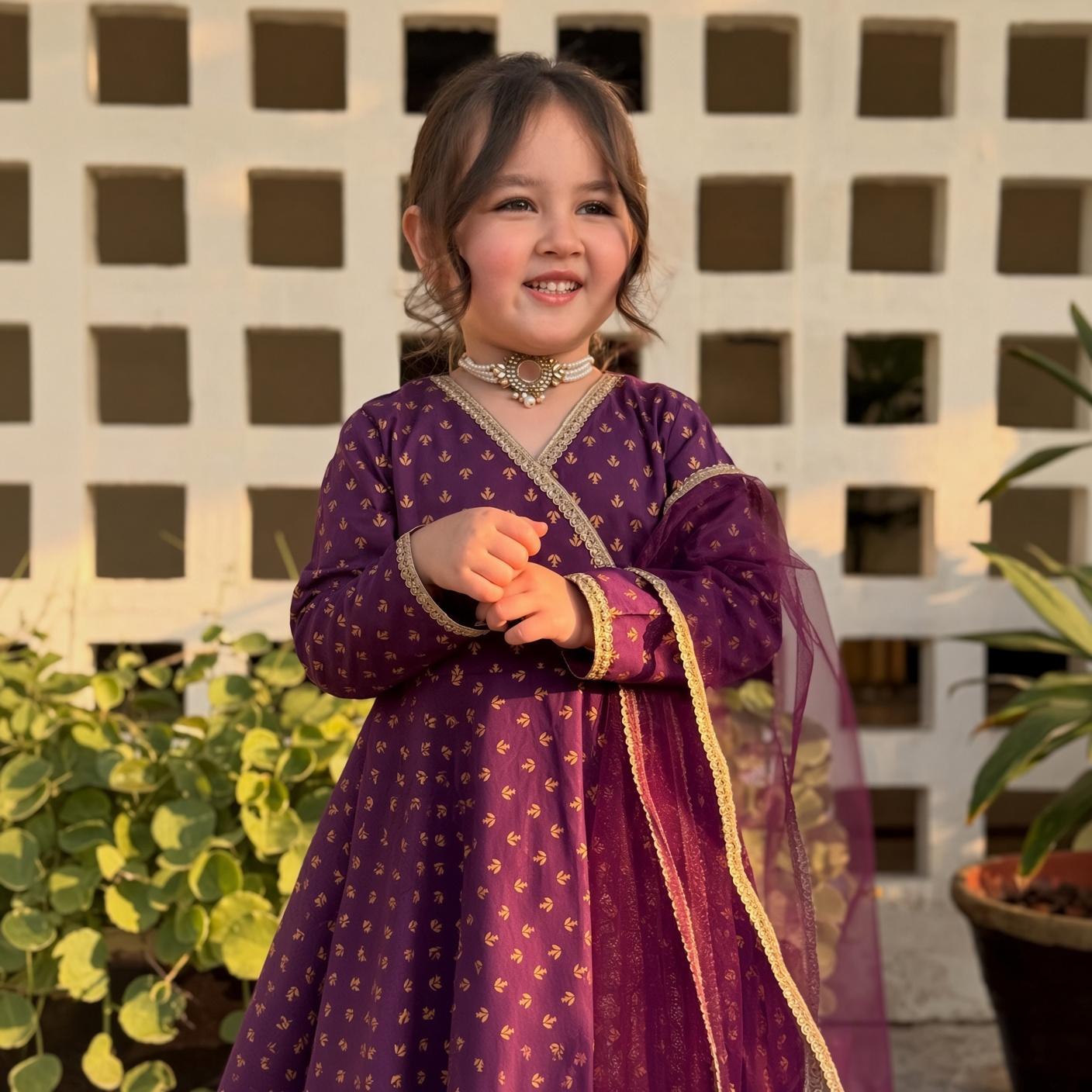 Hibba-Angrakha-3 Piece Kids Set