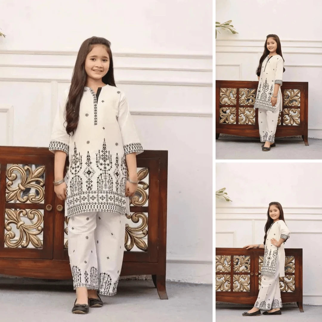 Inaya-Premium Cotton-2 Piece Kids Set