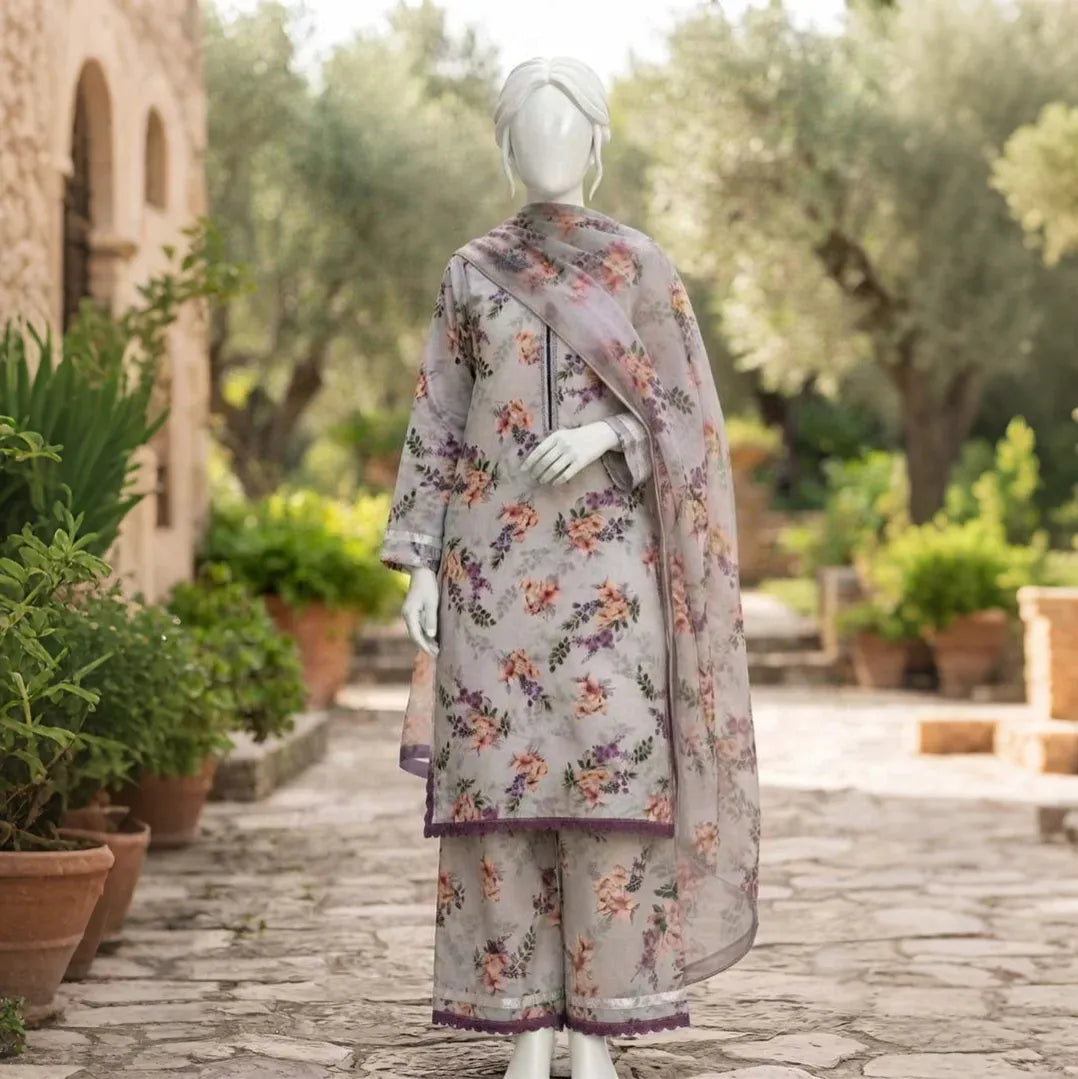 Shaira-Floral Print-3 Piece Set