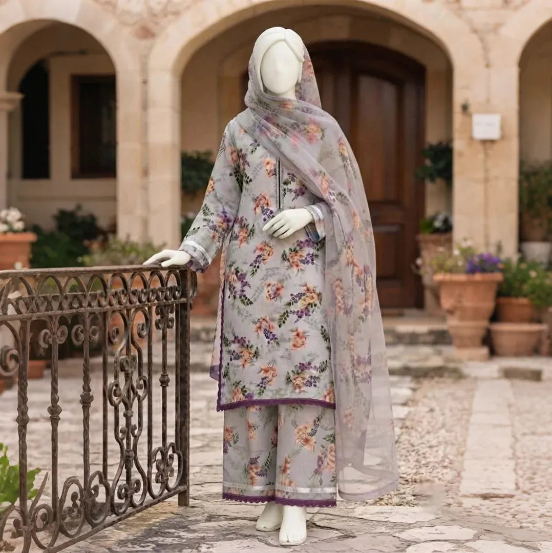 Shaira-Floral Print-3 Piece Set
