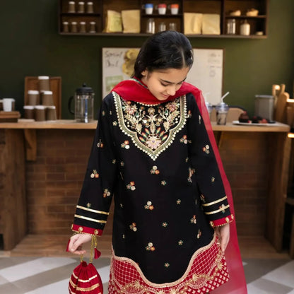 Irha-Sharara-4 Piece Kids Set