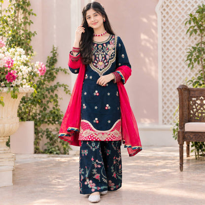 Irha-Sharara-4 Piece Kids Set