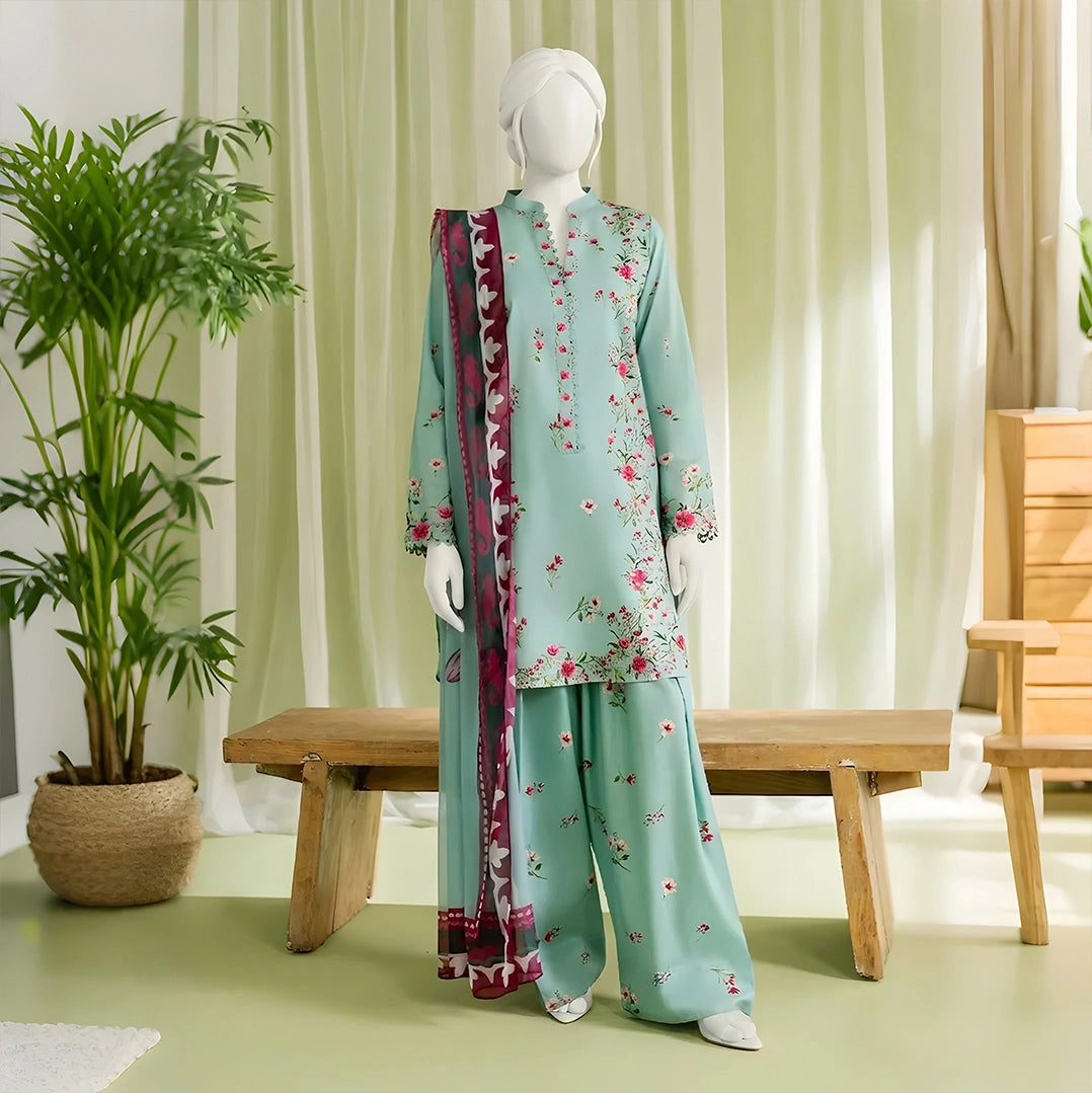 Joya-Floral Print-3 Piece Set