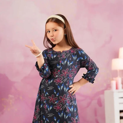 Lilium-Digital Print-2 Piece Kids Set
