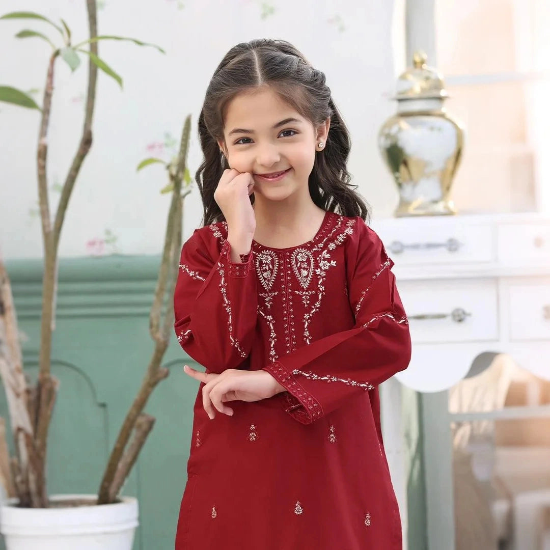 Maham-Embroidered-2 Piece Kids Set