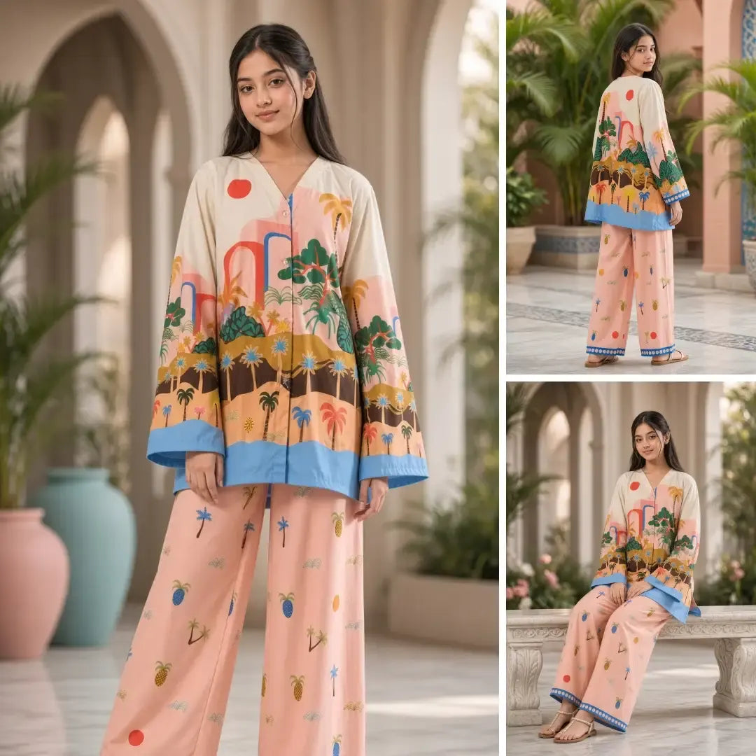 Mehak – Floral Printed Co-Ord Set