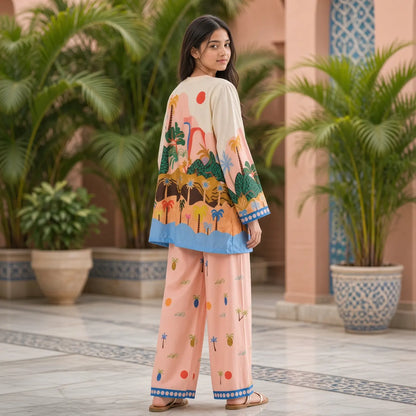 Mehak – Floral Printed Co-Ord Set