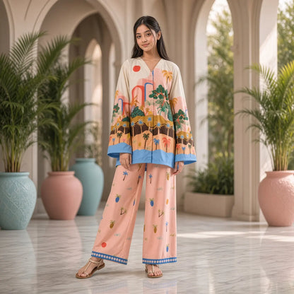 Mehak – Floral Printed Co-Ord Set