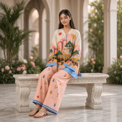 Mehak – Floral Printed Co-Ord Set
