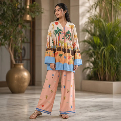 Mehak – Floral Printed Co-Ord Set