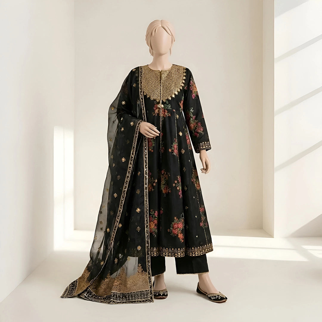 Nafisa-Premium Cotton-3 Piece Set