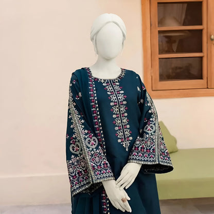 Nazreen-Sequin Embroidered-3 Piece Set