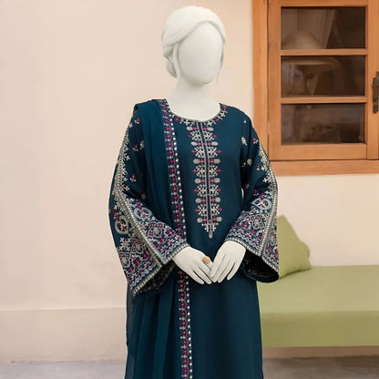 Nazreen-Sequin Embroidered-3 Piece Set