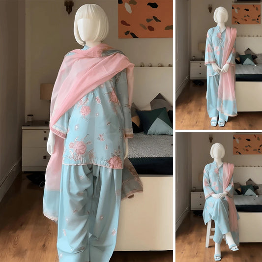 Nisa – Floral Printed Suit Set