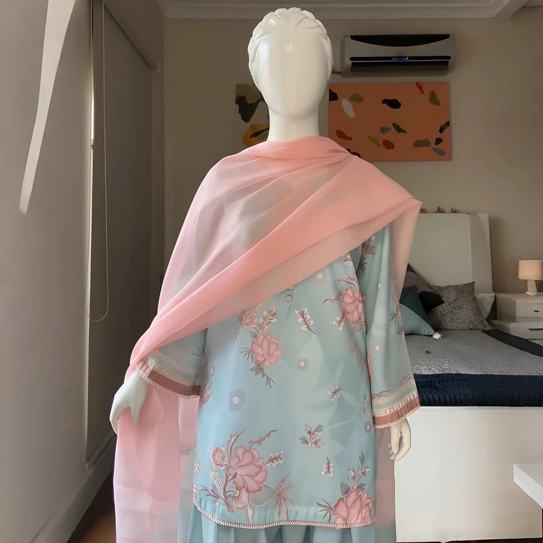 Nisa – Floral Printed Suit Set