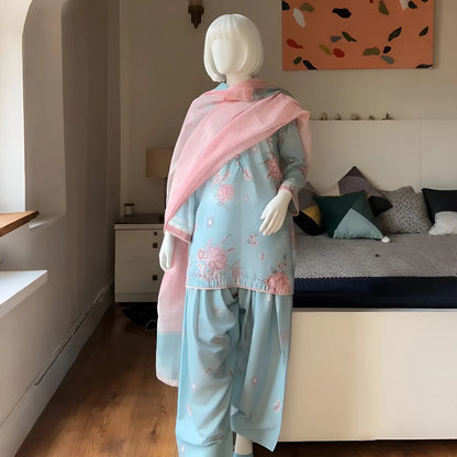 Nisa – Floral Printed Suit Set