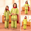 Parizad - Floral Embroidered - 3 Piece Kids Set
