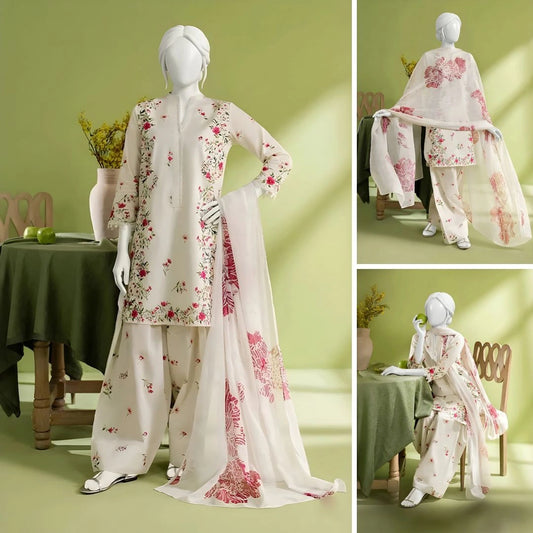 Rania-Floral Print-3 Piece Set