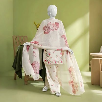 Rania-Floral Print-3 Piece Set