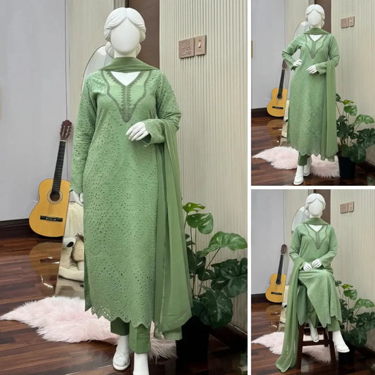 Ravina - Premium Cotton Suit Set