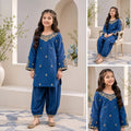 Ruhi-Embroidered-2 Piece Kids Set