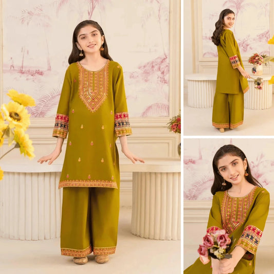 Ruposhi - Sequins Embroidered Kids Suit