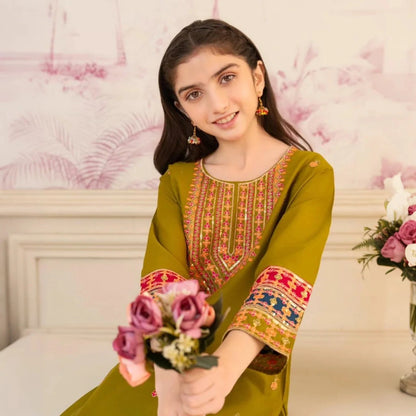 Ruposhi - Sequins Embroidered Kids Suit