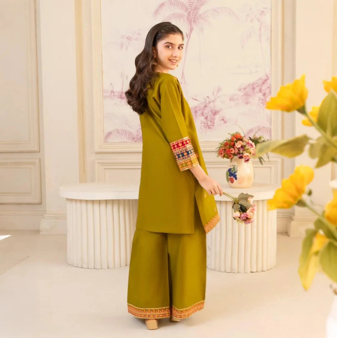 Ruposhi - Sequins Embroidered Kids Suit