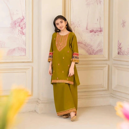 Ruposhi - Sequins Embroidered Kids Suit