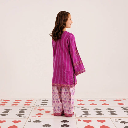 Rushna-Embroidered-3 Piece Kids Set