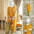 Saba-Embroidered Farshi-4 Piece Set
